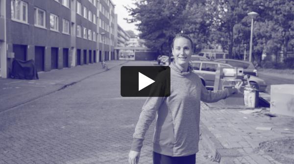 Videoreportage van vijf diepte-interviews met niet- of minder betrokken Amsterdammers